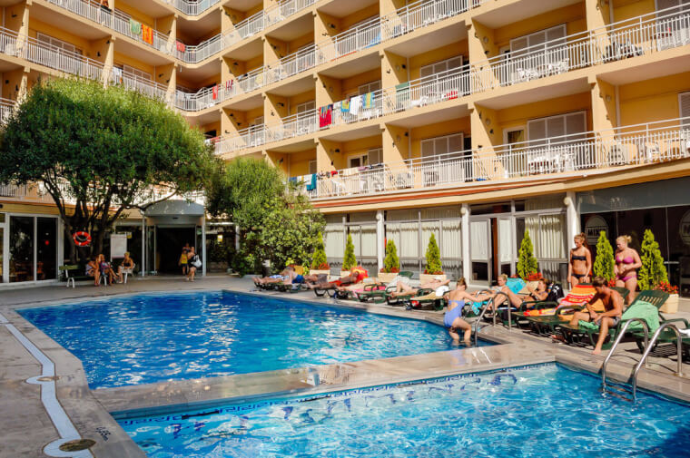 4 Sterne  Hotel Flamingo in Lloret de Mar - Ansicht 1